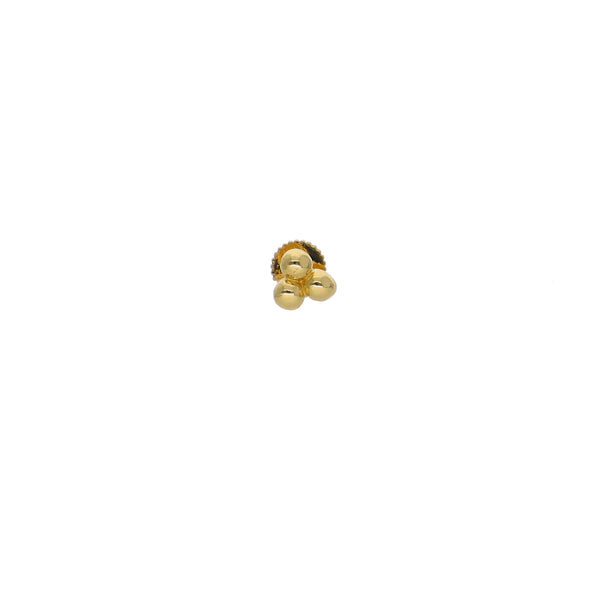 Piercing Oro Amarillo AR13158