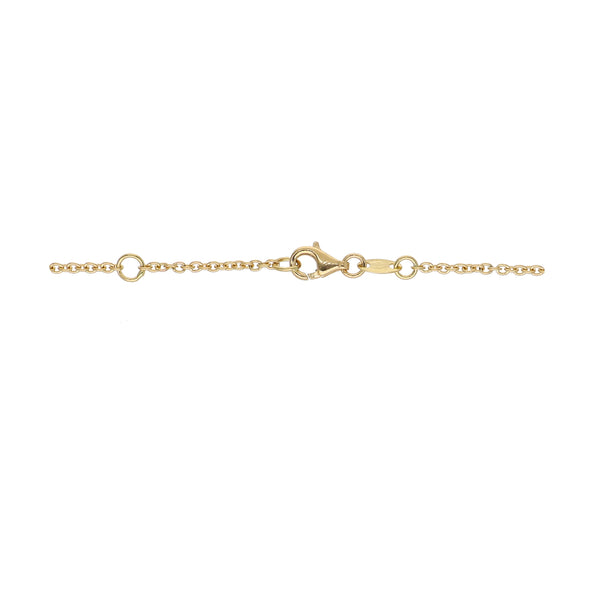 Pulsera Oro Amarillo Piedras Naturales PU13241