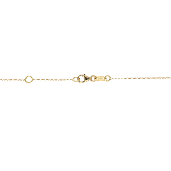 Collar Oro Amarillo y Brillantes CO13535