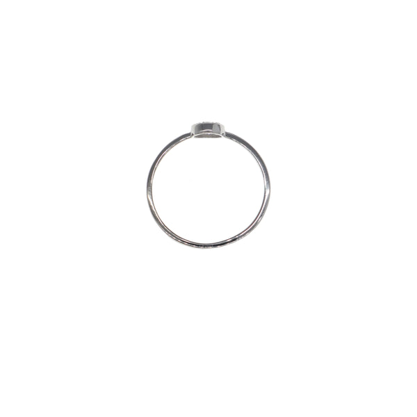 Anillo Oro Blanco y Brillantes AN13538
