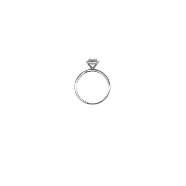 Anillo Oro Blanco Brillantes AN13336