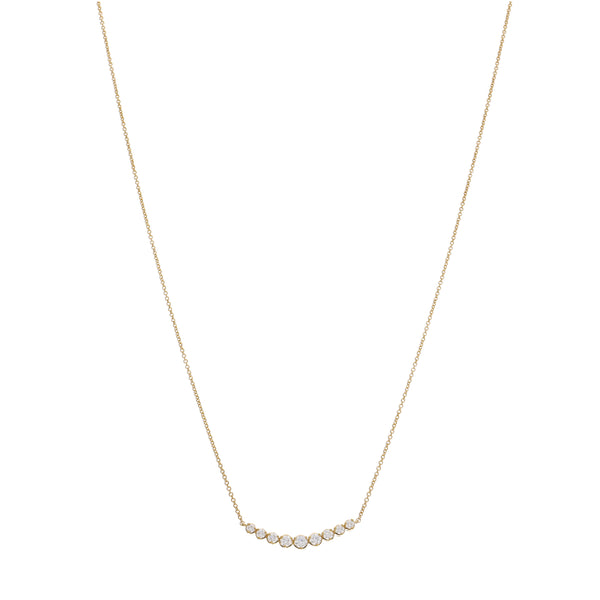 Collar Oro Amarillo y Brillantes CO-13413