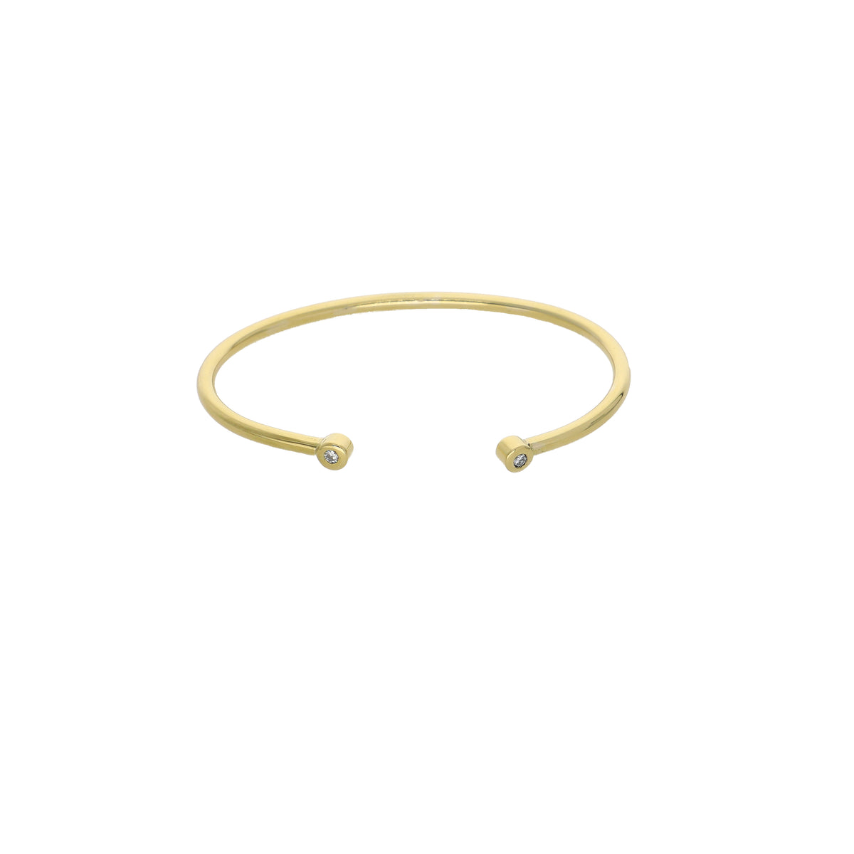 Esclava Oro Amarillo Brillantes  ES-13524