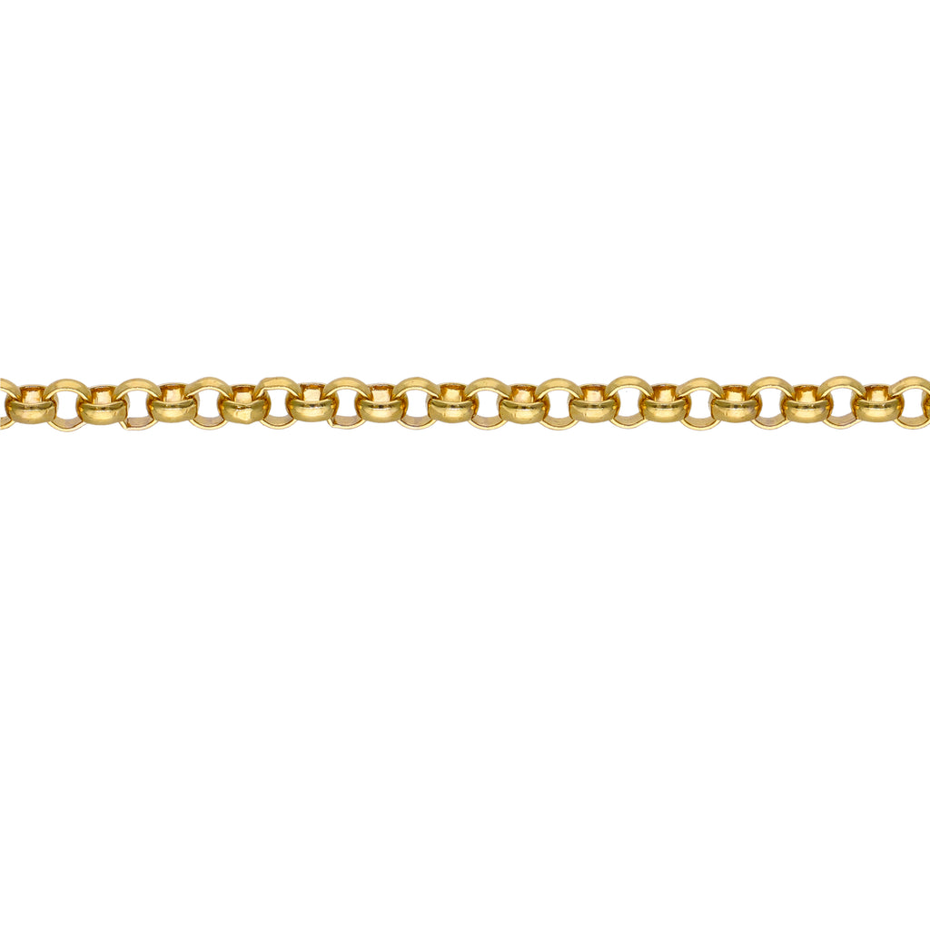 Pulsera Oro Amarillo 14kt Rolo P005204023190