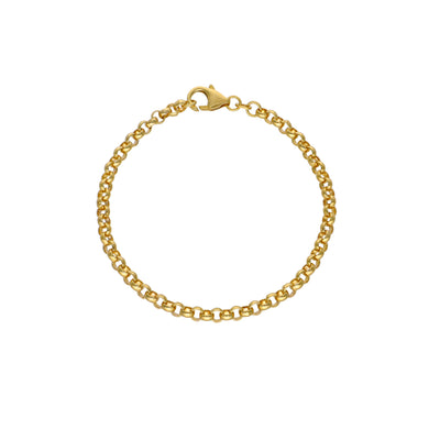 Pulsera Oro Amarillo 14kt Rolo P005204023190