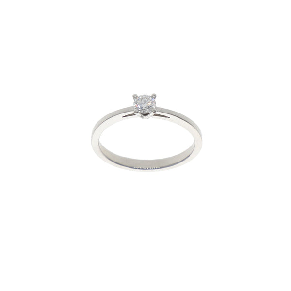 Anillo Platino con Brillante AN13620