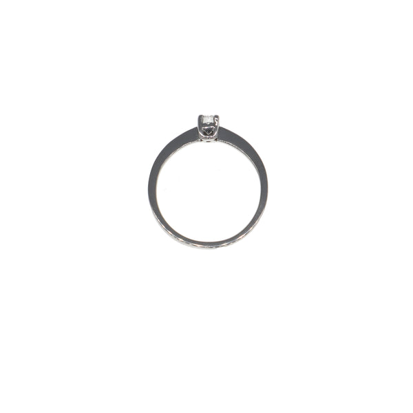 Anillo Platino con Brillante AN13625