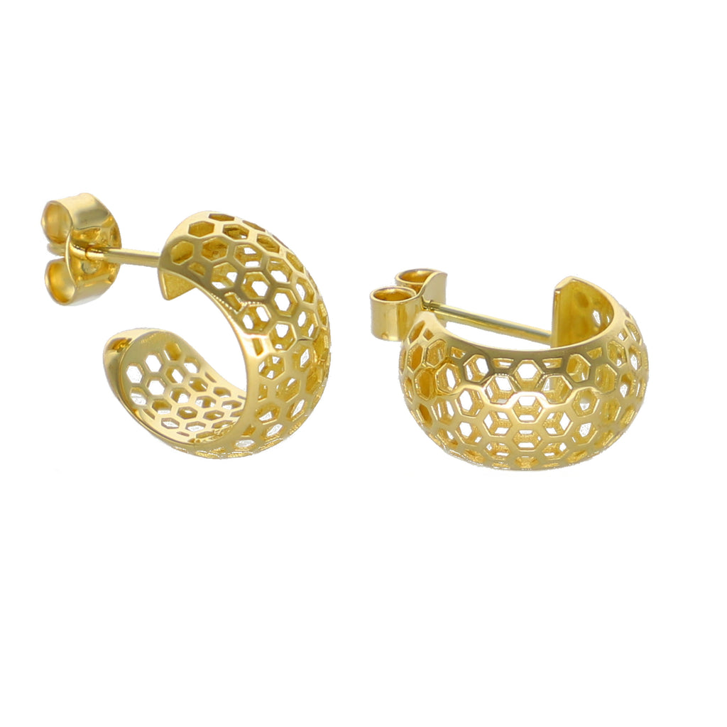 Aros Argolla Oro Amarillo AR-13878