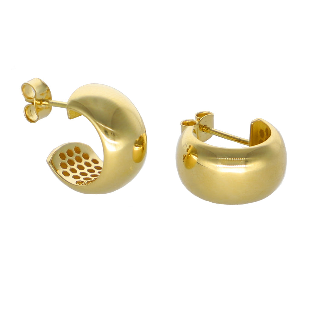 Aros Argolla Oro Amarillo AR-13879