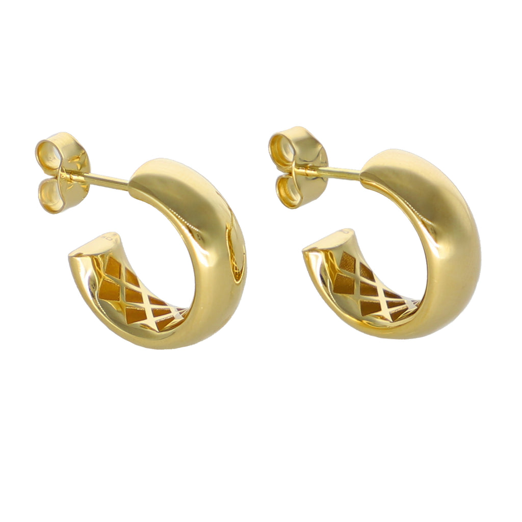 Aros Argolla Oro Amarillo AR-13880