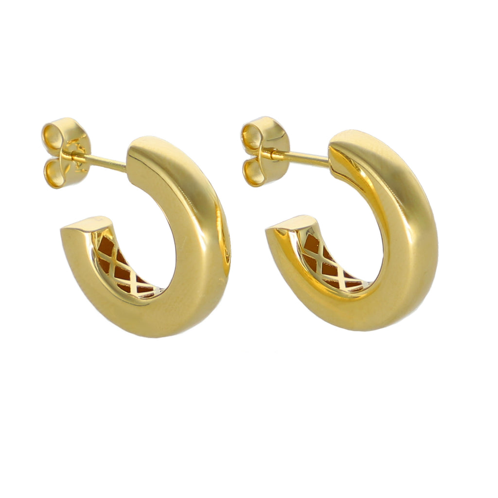 Aros Argolla Oro Amarillo AR-13881