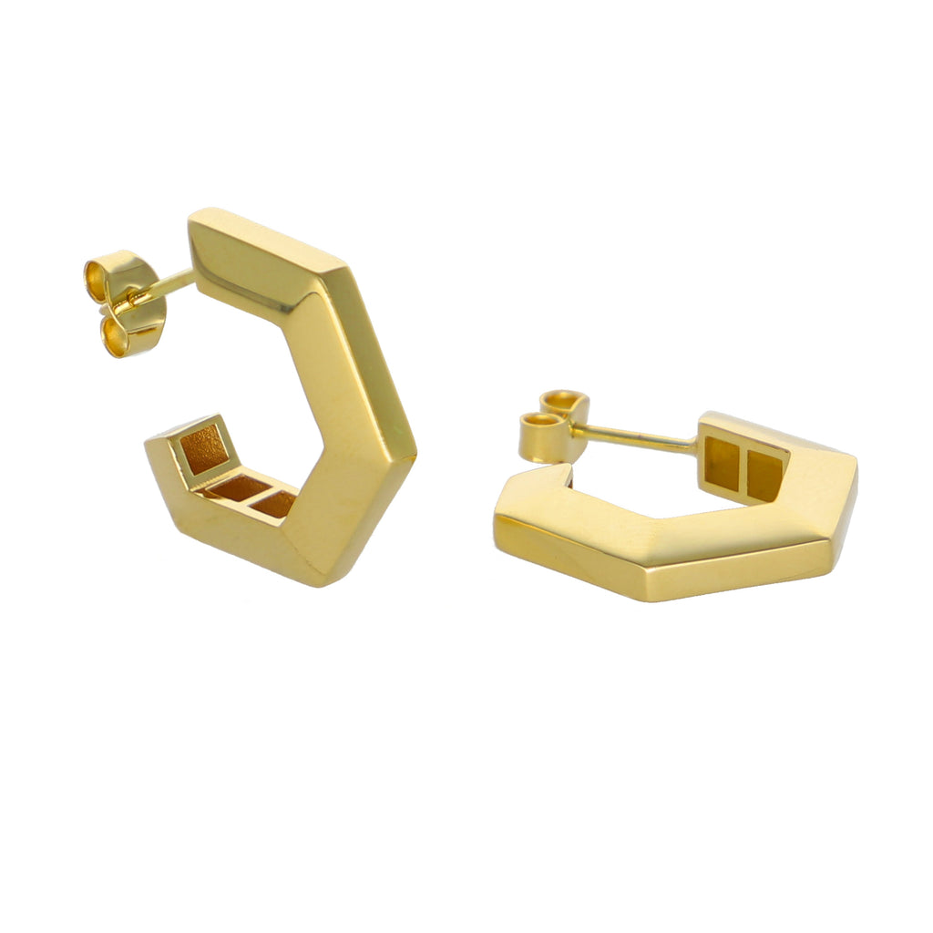 Aros Argolla Oro Amarillo AR-13886