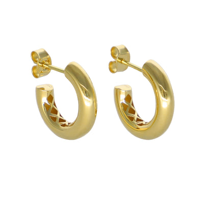 Aros Argolla Oro Amarillo AR-13887