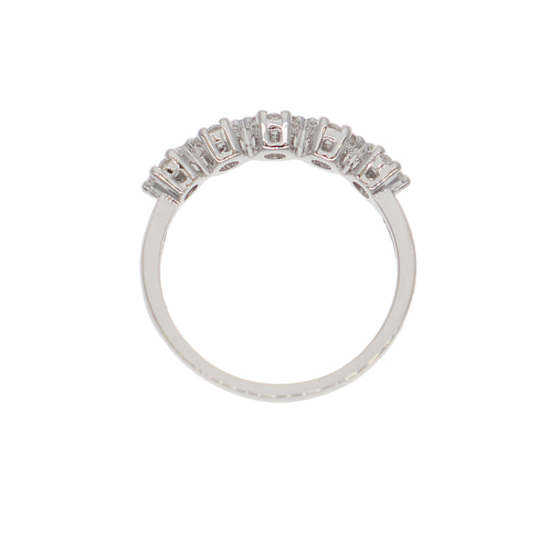 Anillo Oro Blanco Quintillo Ilusión AN-13901
