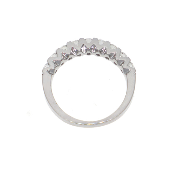 Anillo Oro Blanco Cintillo AN-13905