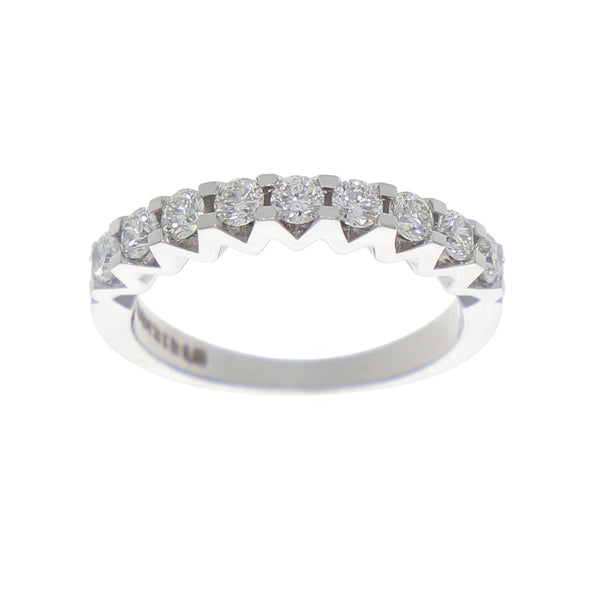 Anillo Oro Blanco Cintillo AN-13905