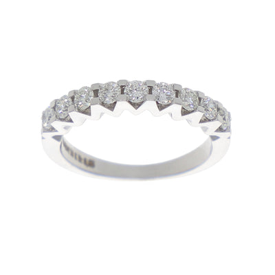 Anillo Oro Blanco Cintillo AN-13905