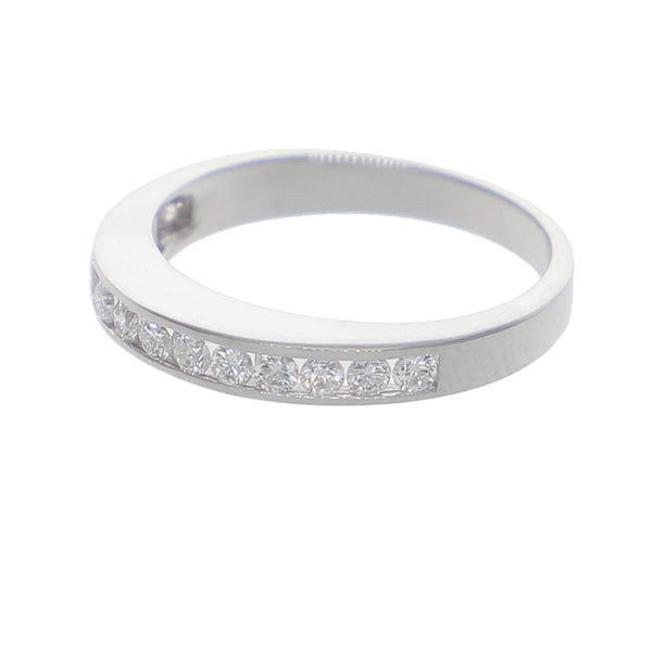 Anillo Oro Blanco y Brillantes AN-13920