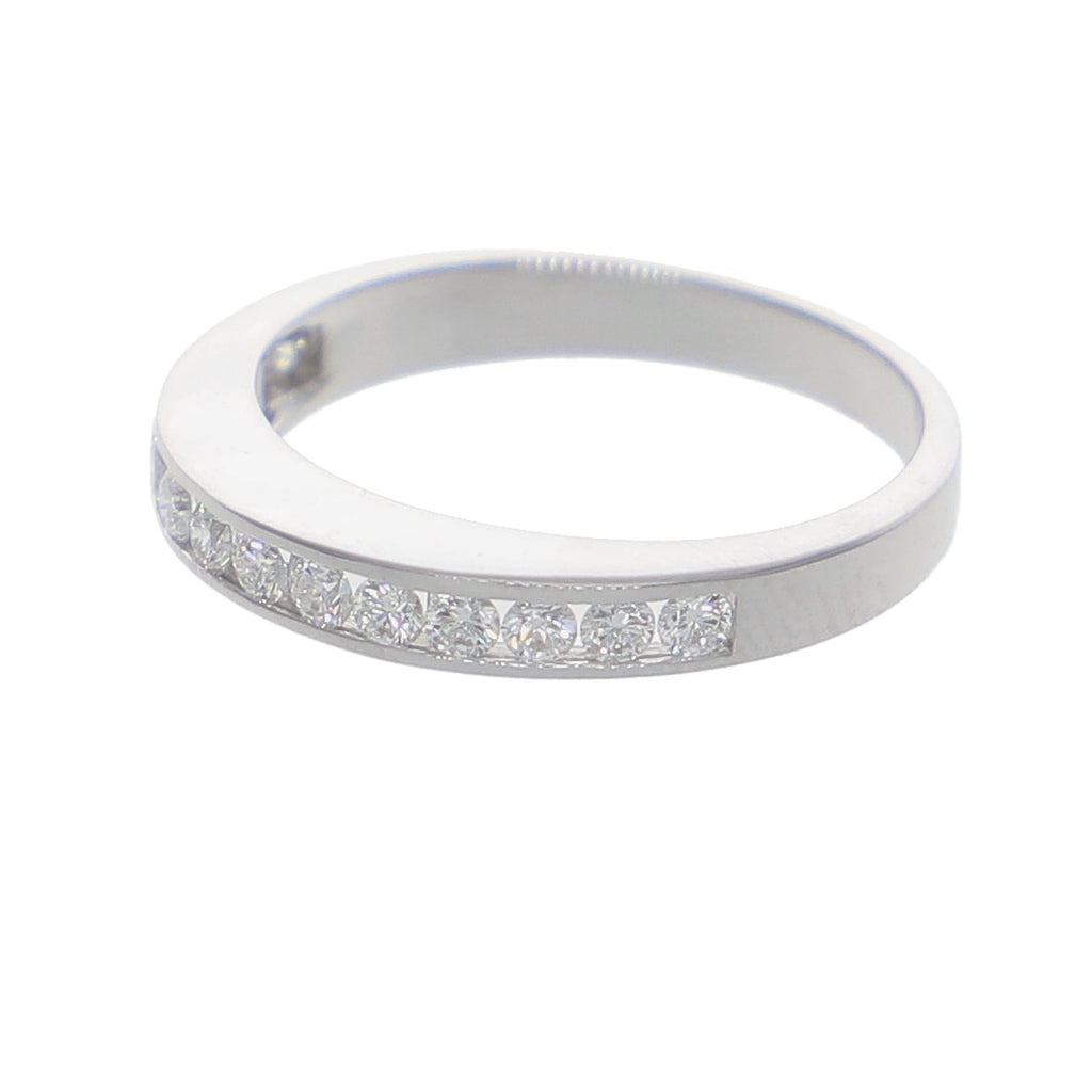 Anillo Oro Blanco y Brillantes AN-13920