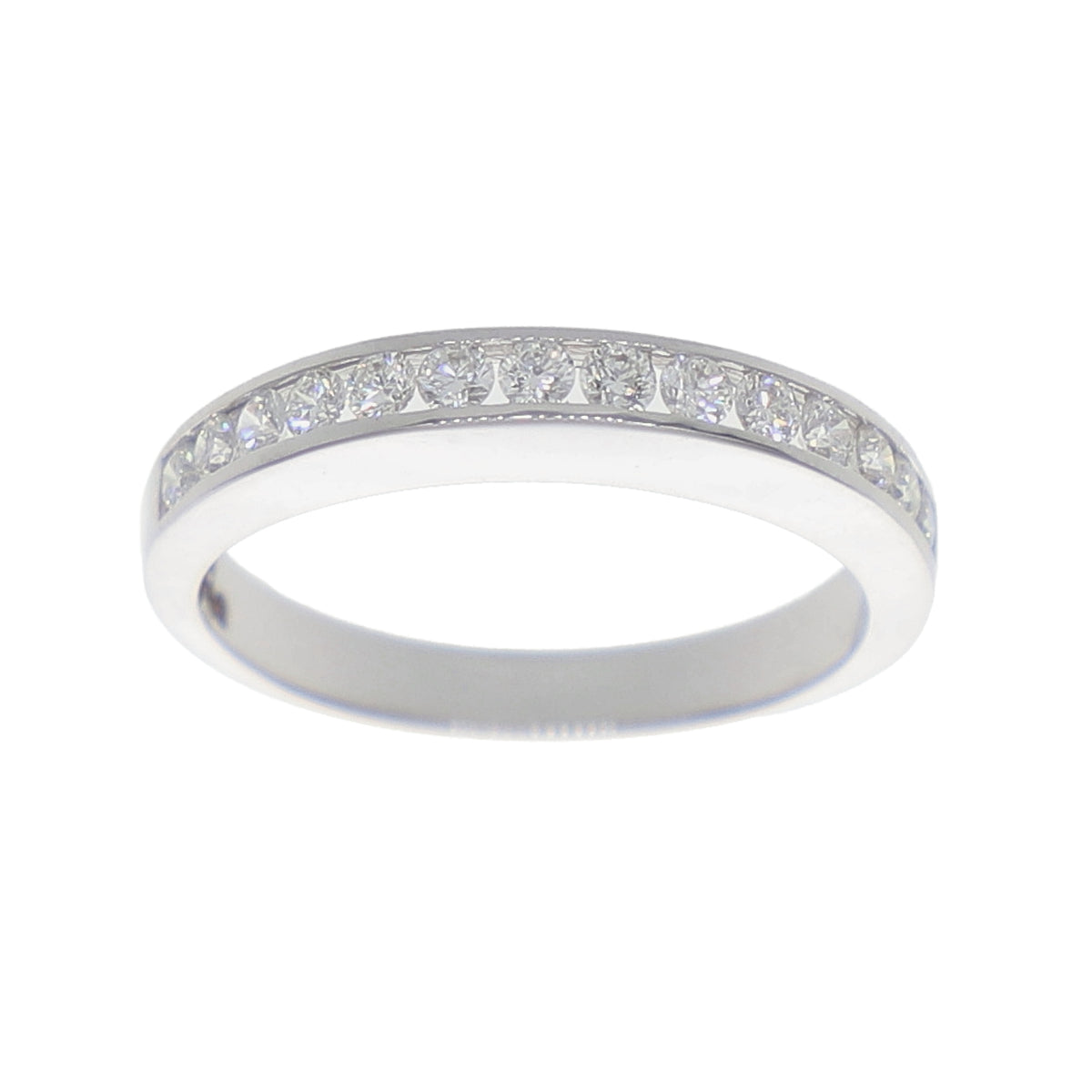 Anillo Oro Blanco y Brillantes AN-13920