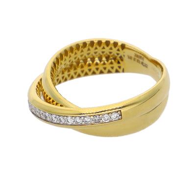 Anillo Oro Amarillo y Brillantes AN-13922