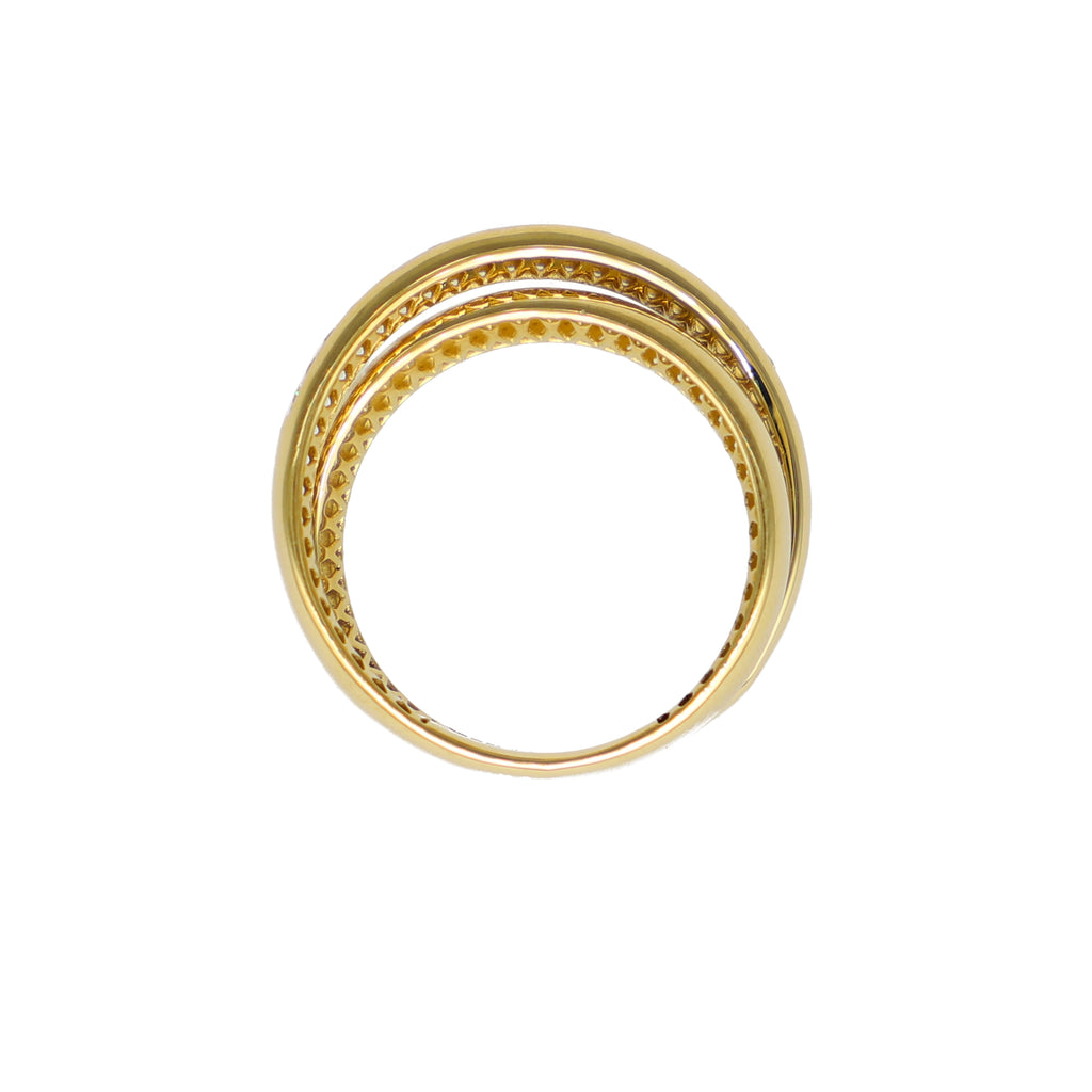 Anillo Oro Amarillo y Brillantes AN-13922