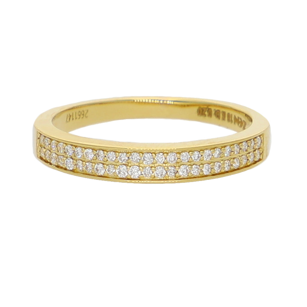 Anillo Oro Amarillo y Brillantes AN-13923