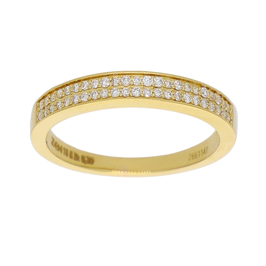 Anillo Oro Amarillo y Brillantes AN-13923