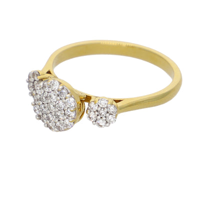 Anillo Oro Amarillo y Brillantes AN-13924