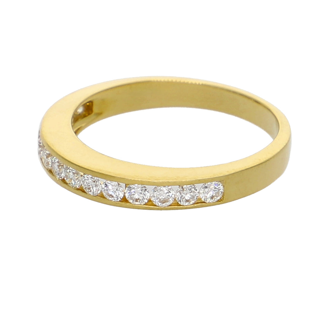 Anillo Oro Amarillo Cintillo AN-13925