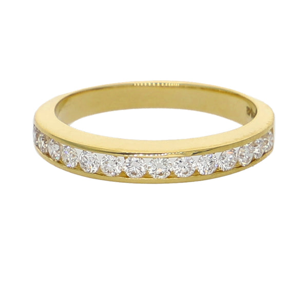 Anillo Oro Amarillo Cintillo AN-13925
