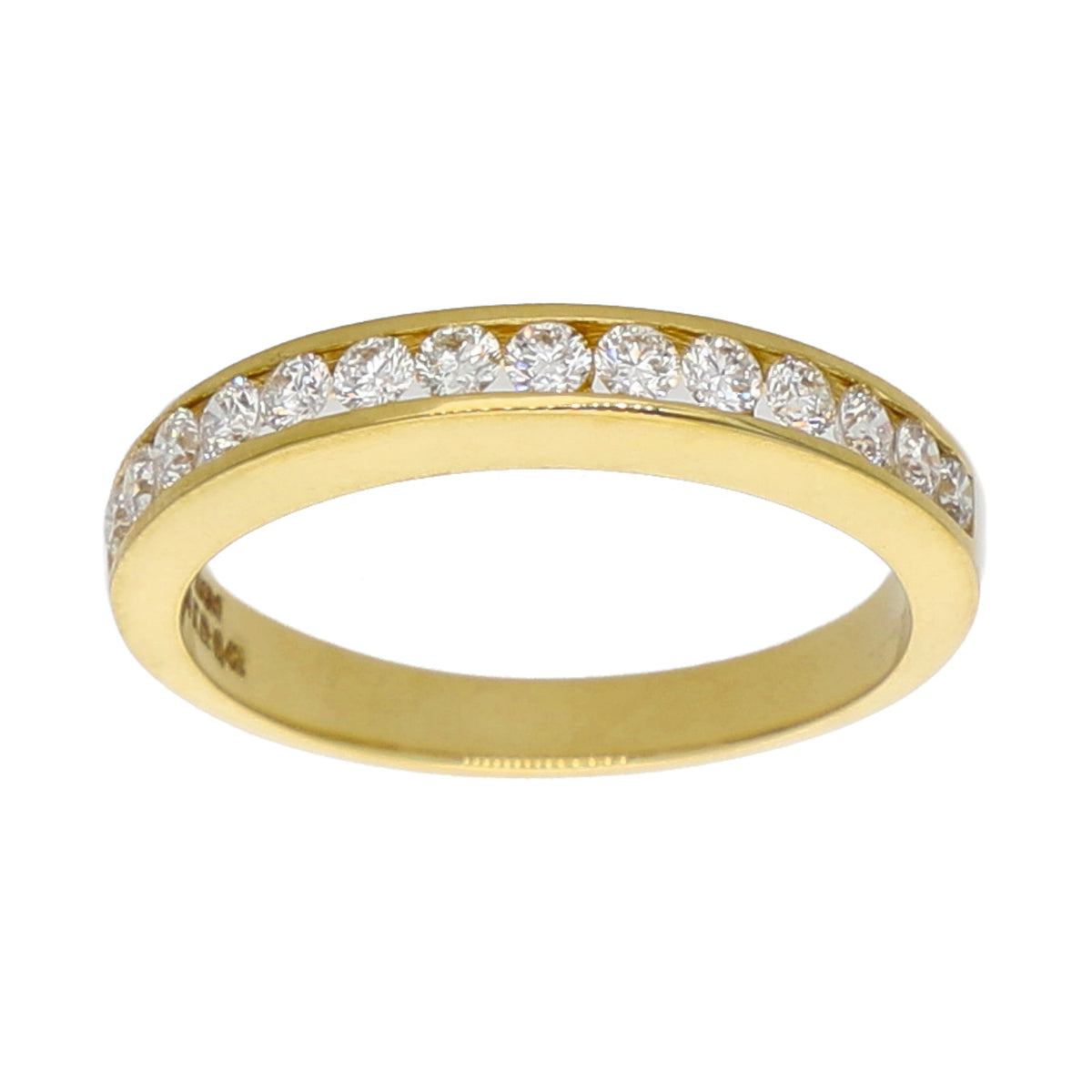 Anillo Oro Amarillo Cintillo AN-13925