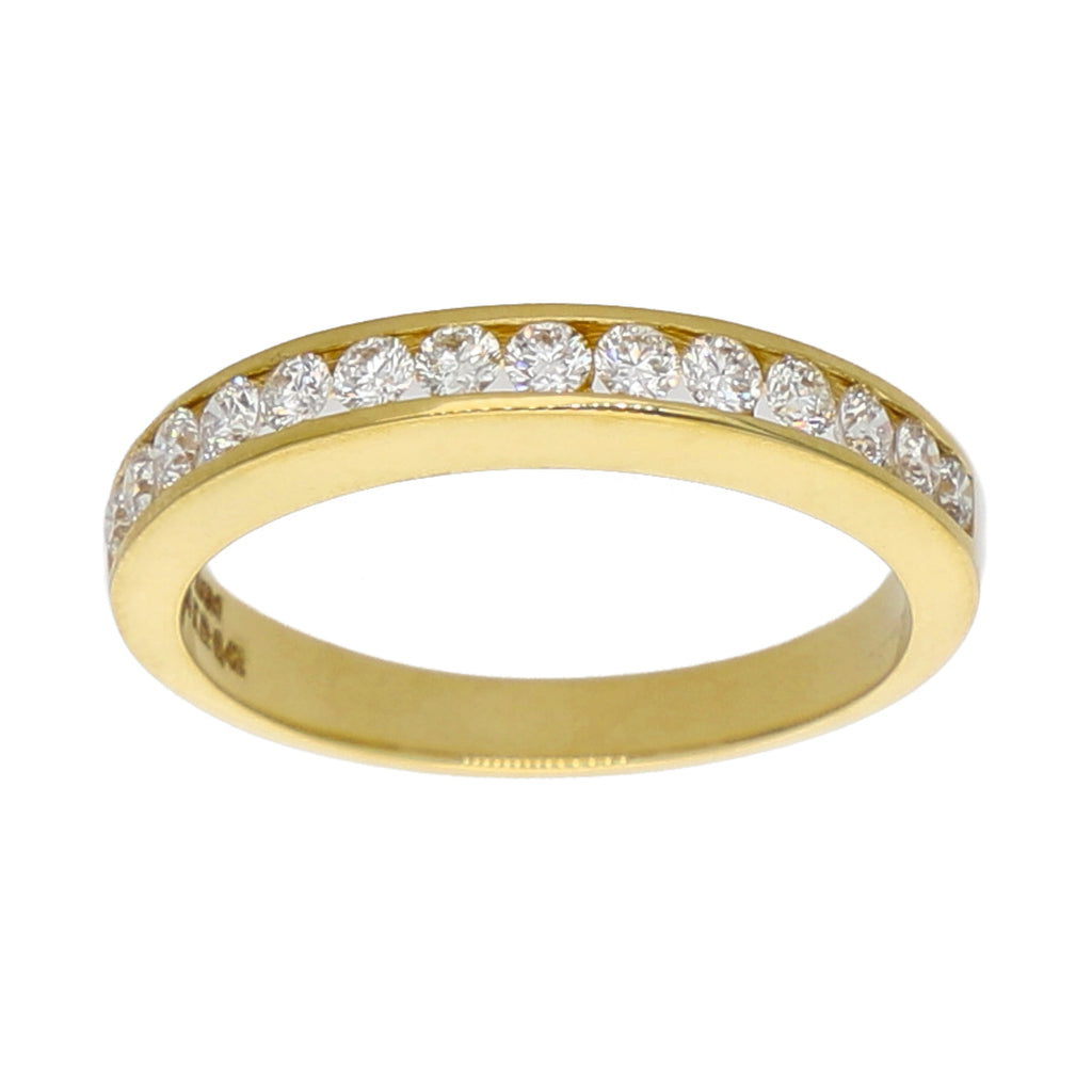 Anillo Oro Amarillo Cintillo AN-13925