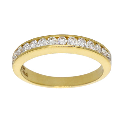 Anillo Oro Amarillo Cintillo AN-13925