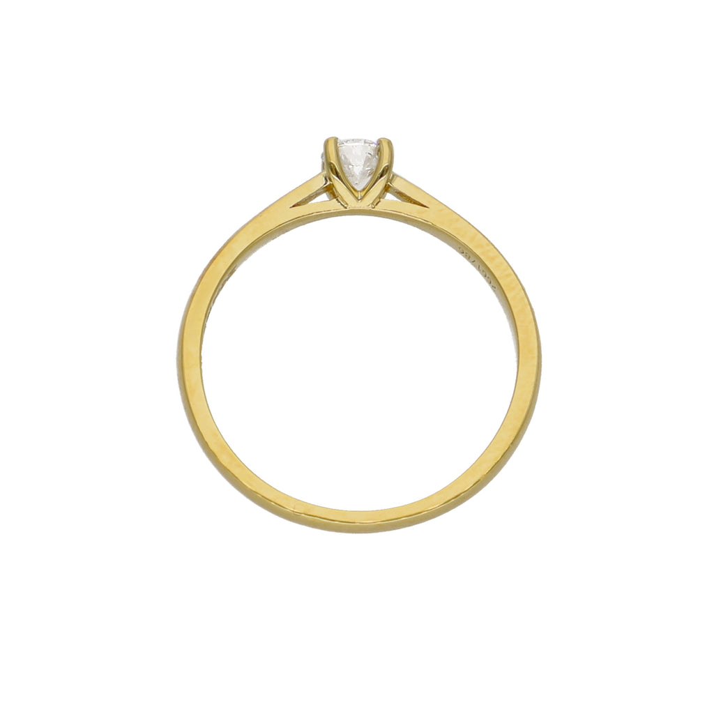 Anillo Oro Amarillo Solitario AN-13926