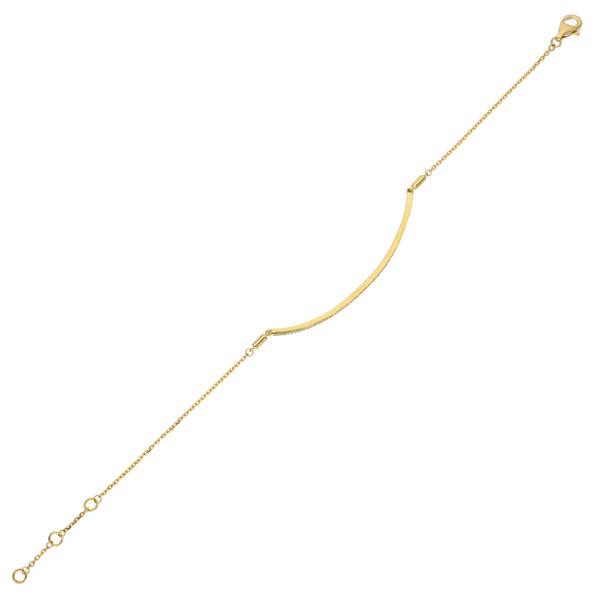 Pulsera Oro Amarillo y Brillantes PU-13974