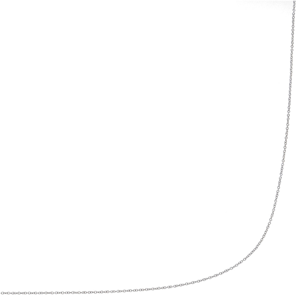 Collar Oro Blanco y Brillantes CO-13978