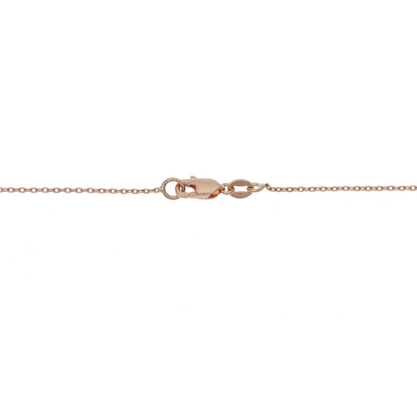 Collar Oro Rosa y Brillantes CO-13980