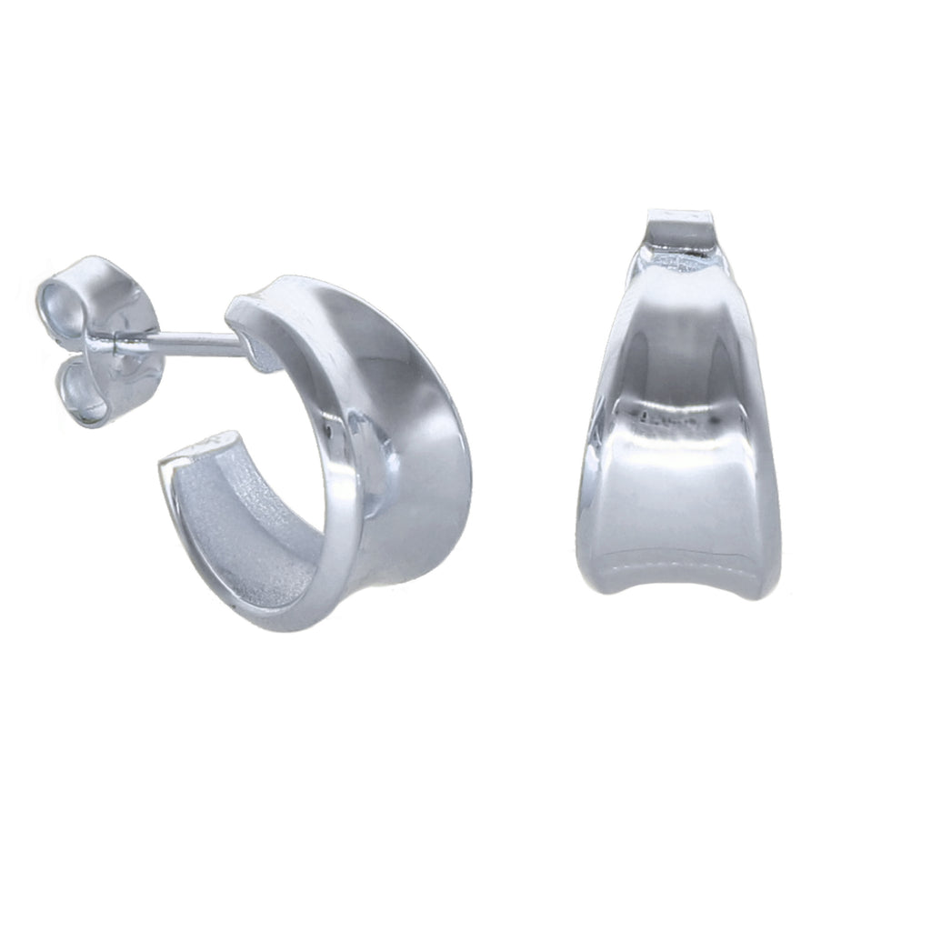 Aros Argolla Oro Blanco AR-14001