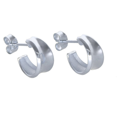 Aros Argolla Oro Blanco AR-14001