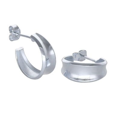 Aros Argolla Oro Blanco AR-14002