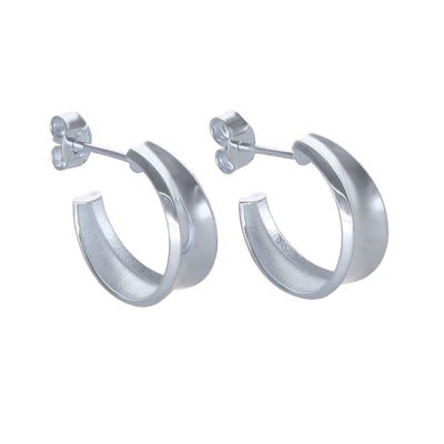 Aros Argolla Oro Blanco AR-14002