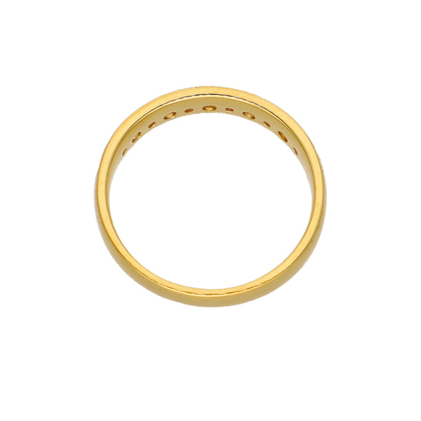 Anillo Oro Amarillo y Brillantes AN-14132