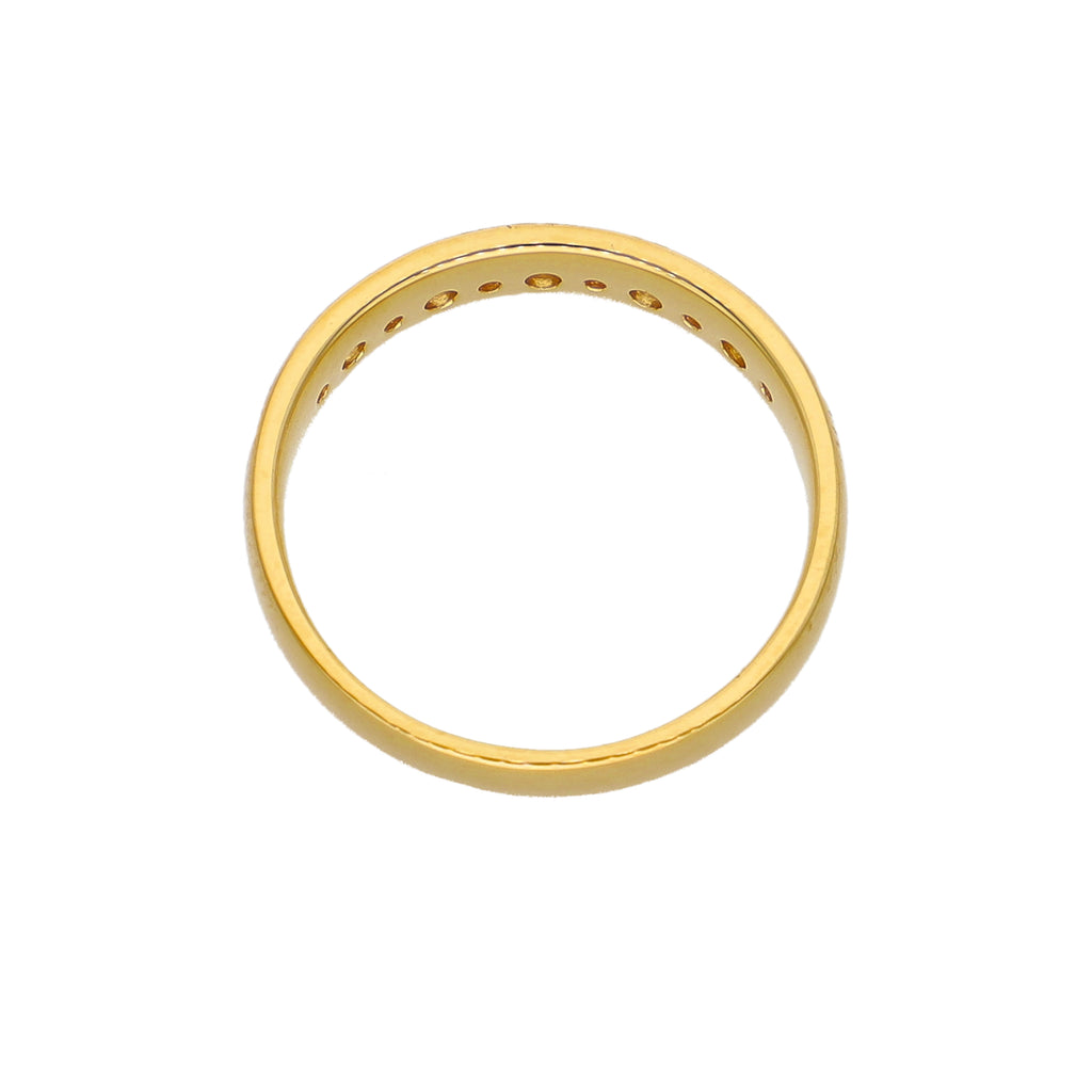 Anillo Oro Amarillo y Brillantes AN-14132