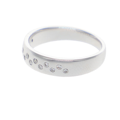 Anillo Oro Blanco y Brillantes AN-14133