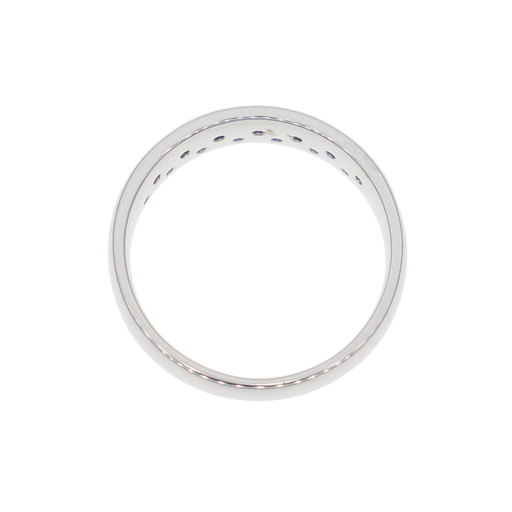 Anillo Oro Blanco y Brillantes AN-14133