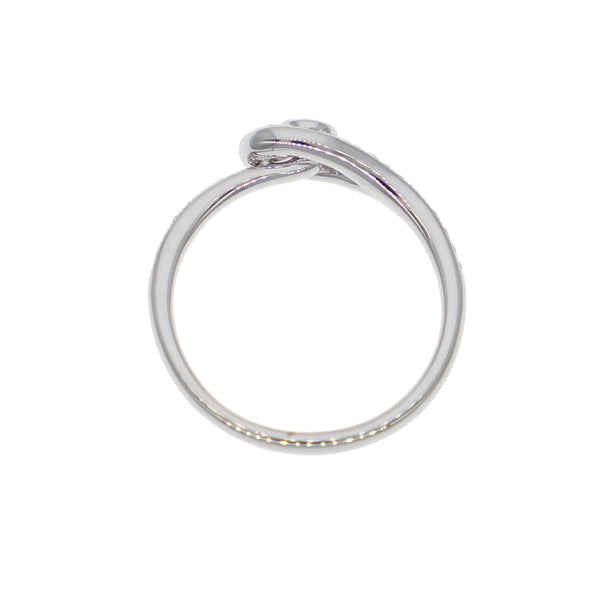 Anillo Oro Blanco y Brillantes AN-14137