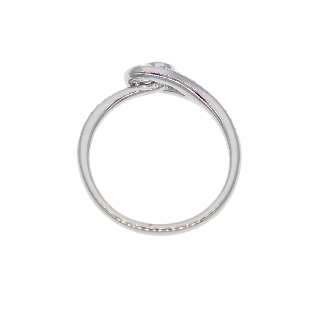 Anillo Oro Blanco y Brillantes AN-14137