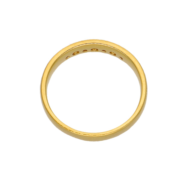 Anillo Oro Amarillo y Brillantes AN-14138