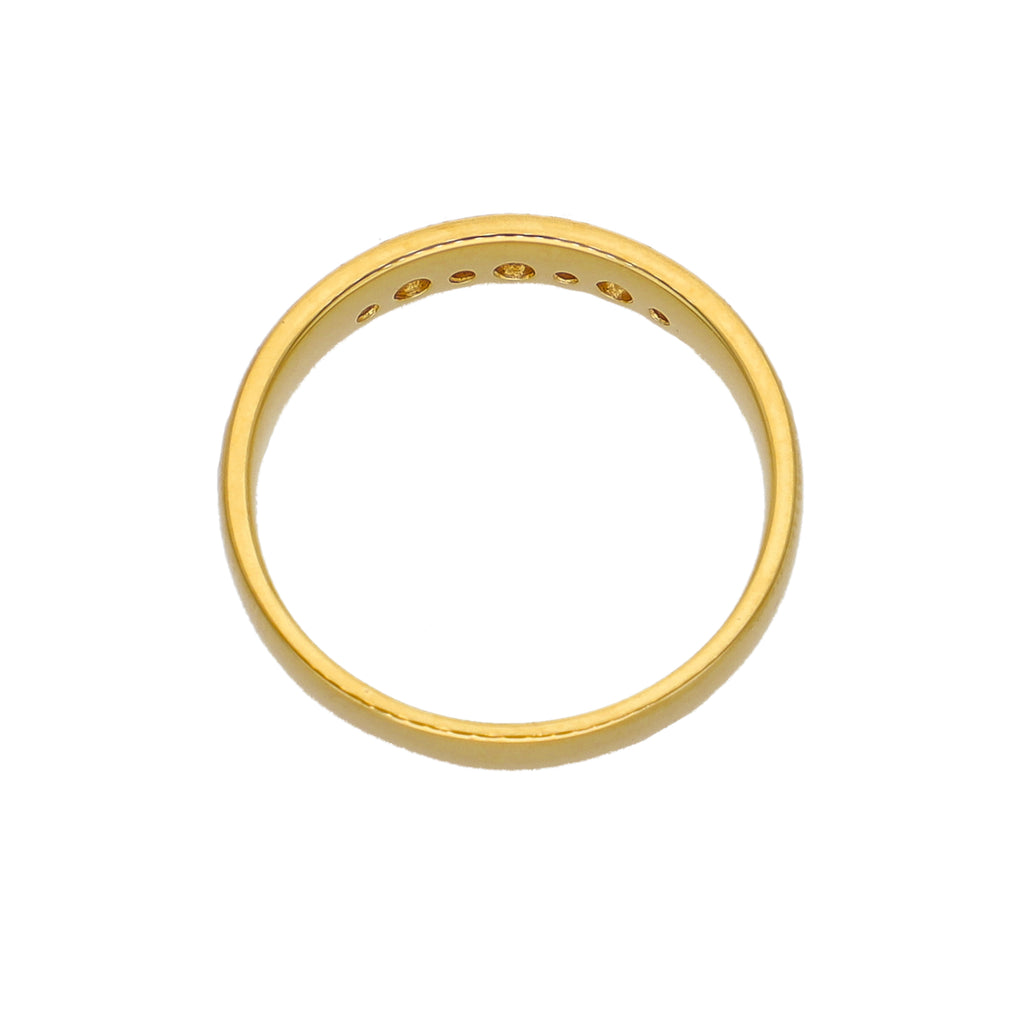 Anillo Oro Amarillo y Brillantes AN-14138